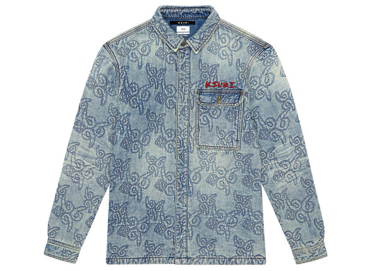 Ksubi x Juice WRLD 999 Quilted L/S Button-Up Shirt