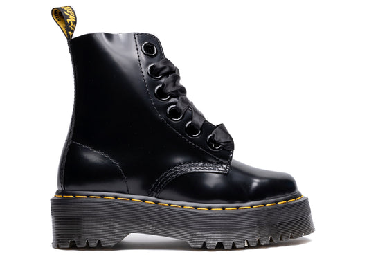 Women's Dr. Martens Molly Leather Platform Boots xld