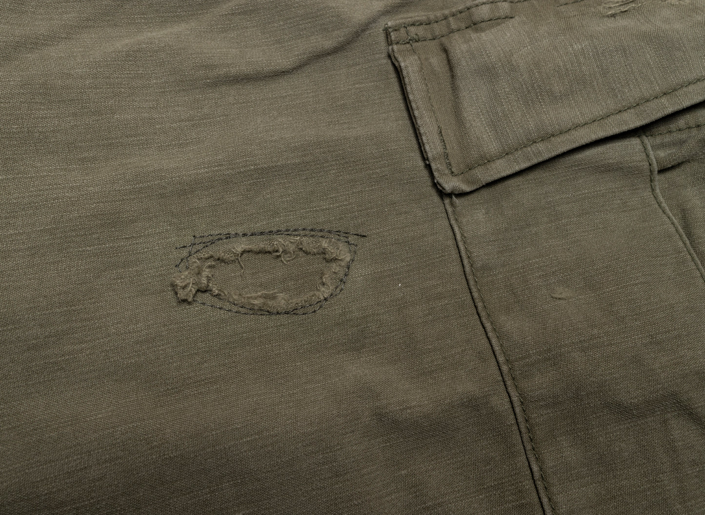 Mastercraft Union 'Midori' Cargo Trouser in Olive Green