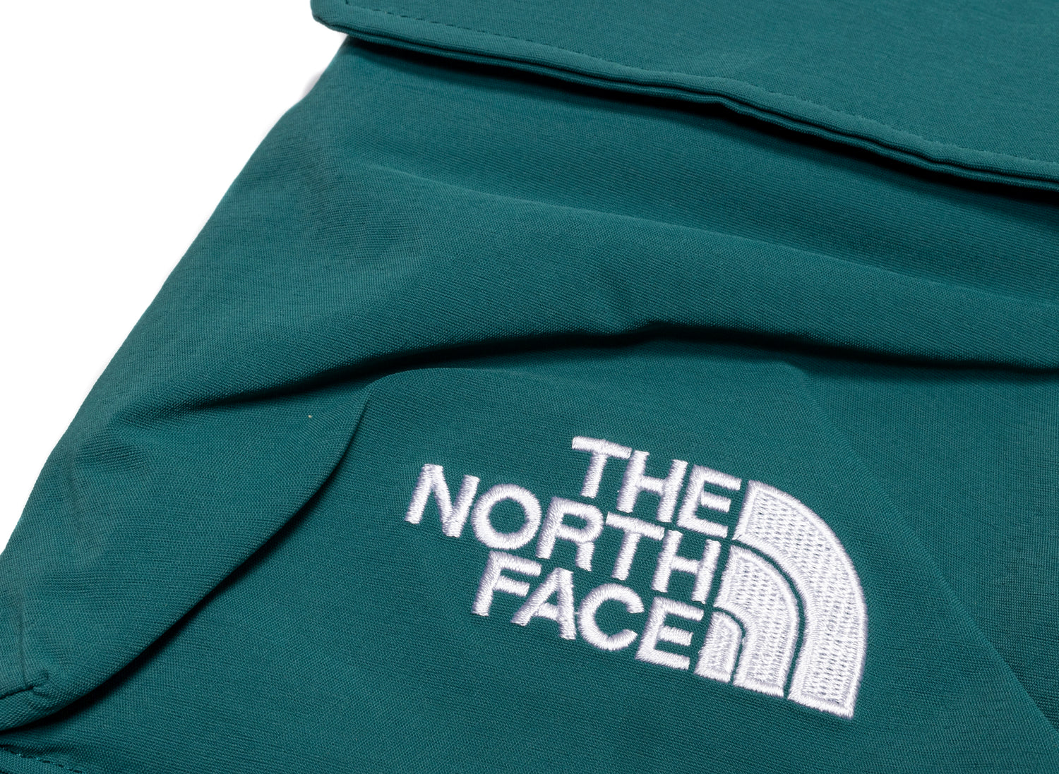The North Face Freedom Bib in Pacific Teal, men's snow bib pants, view 2