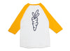 Carrots by Anwar Carrots 3/4 Length Tee