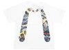 Evisu Daicock Printed S/S Tee in White
