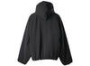 Fear of God Essentials Military Nylon Hooded Jacket in Black