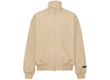 Fear of God Essentials Bonded Nylon Bomber Jacket in Desert Sand