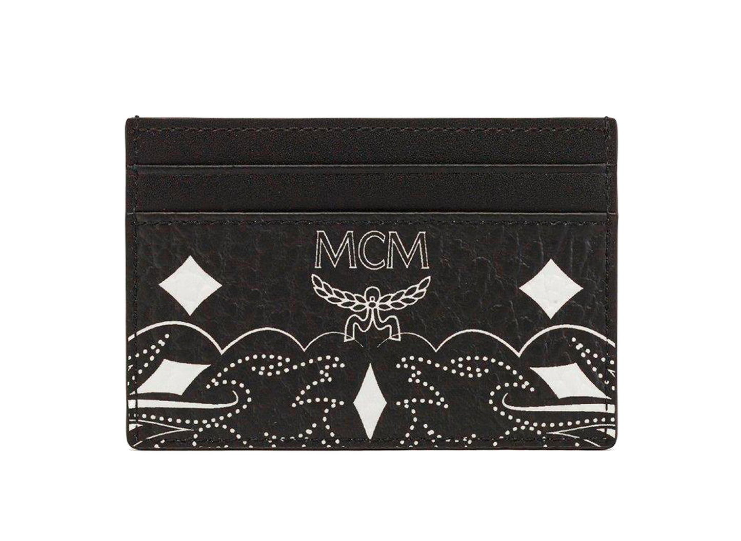 MCM Mini Aren VI Card Case in Black xld