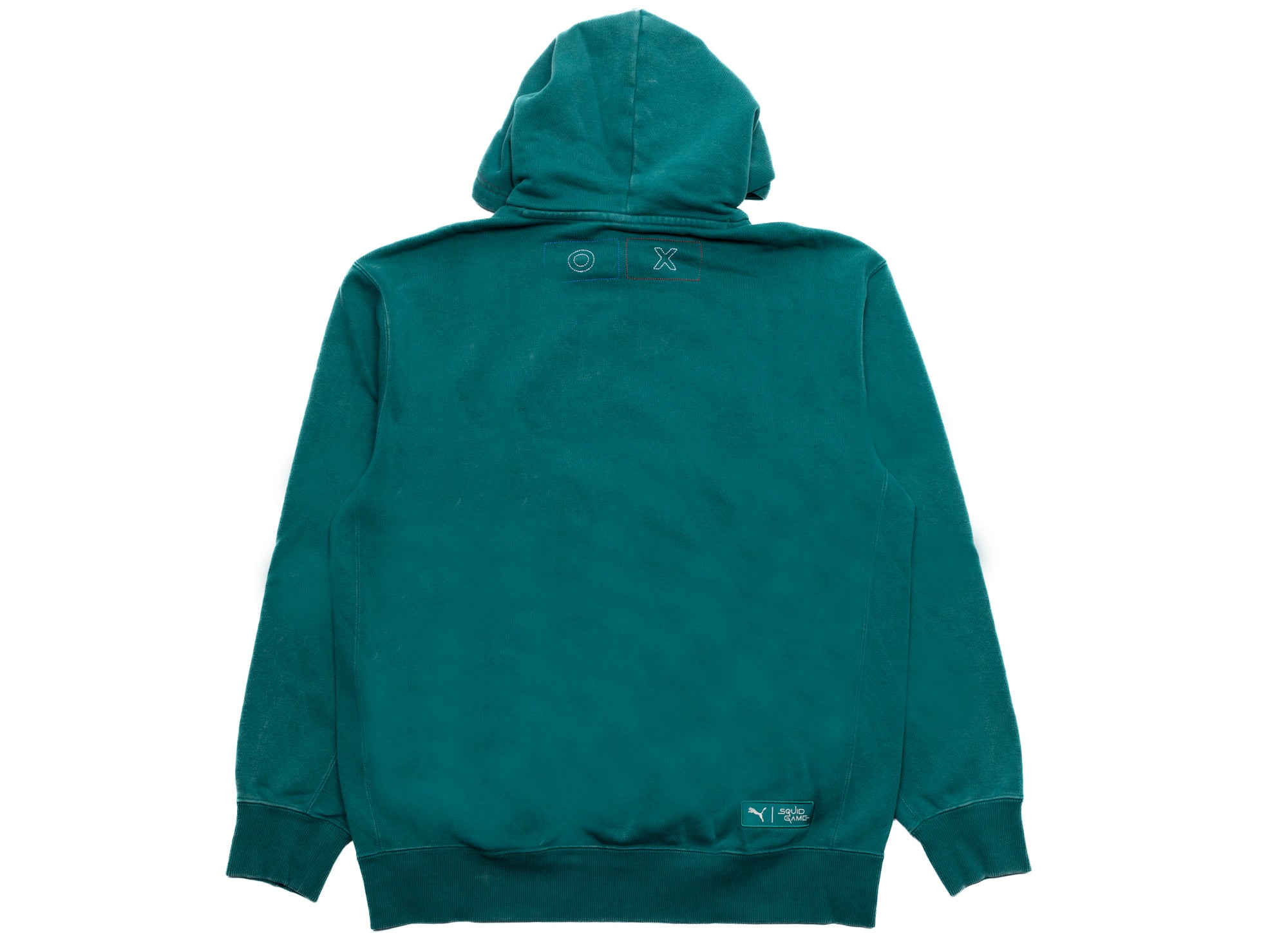 Puma x Squid Game Graphic Hoodie in Mint – Oneness Boutique Puma x Squid Game Graphic Hoodie in Mint – Oneness Boutique