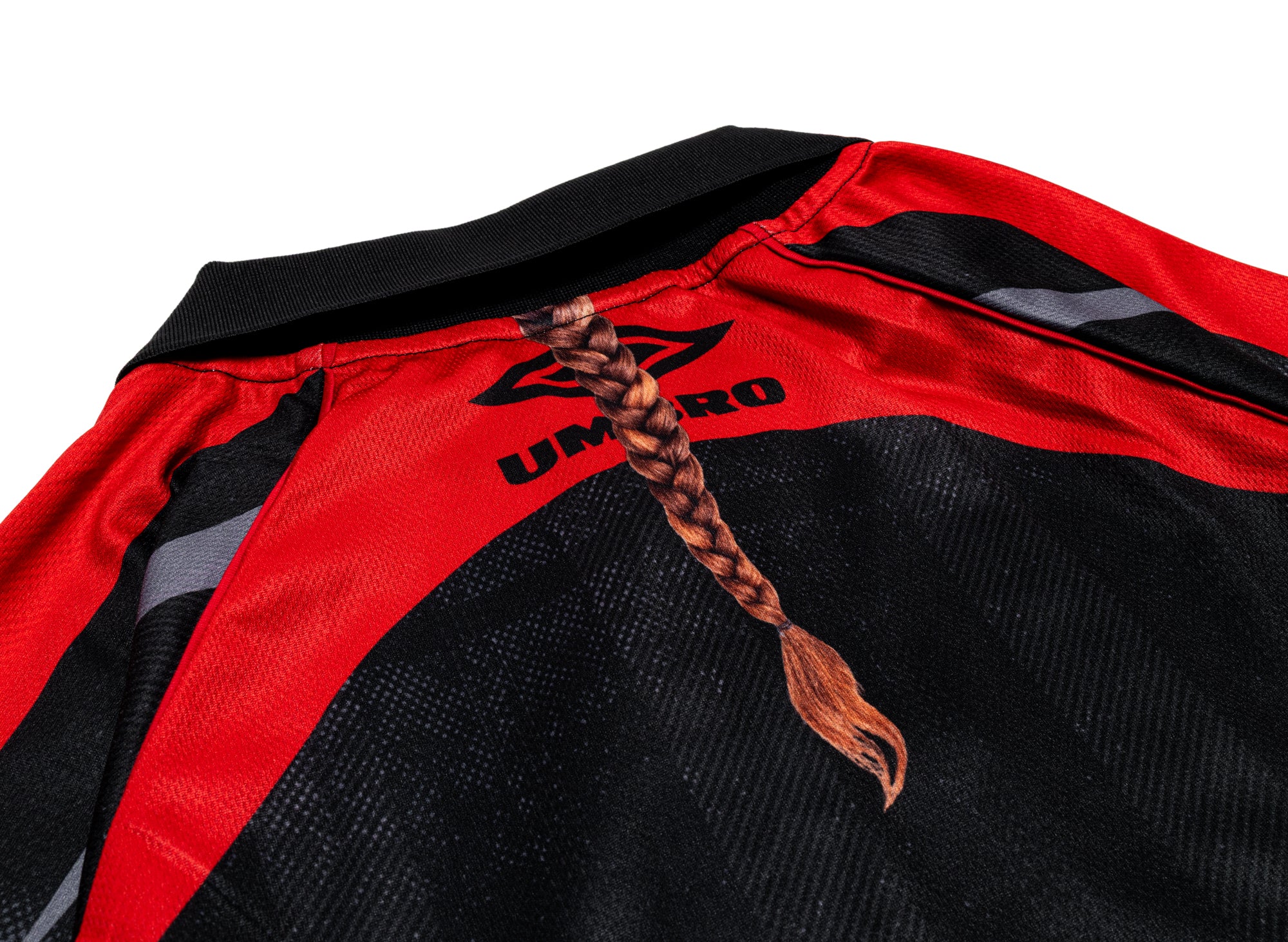 Umbro 01-03 Polo in Black / Red – Oneness Boutique
