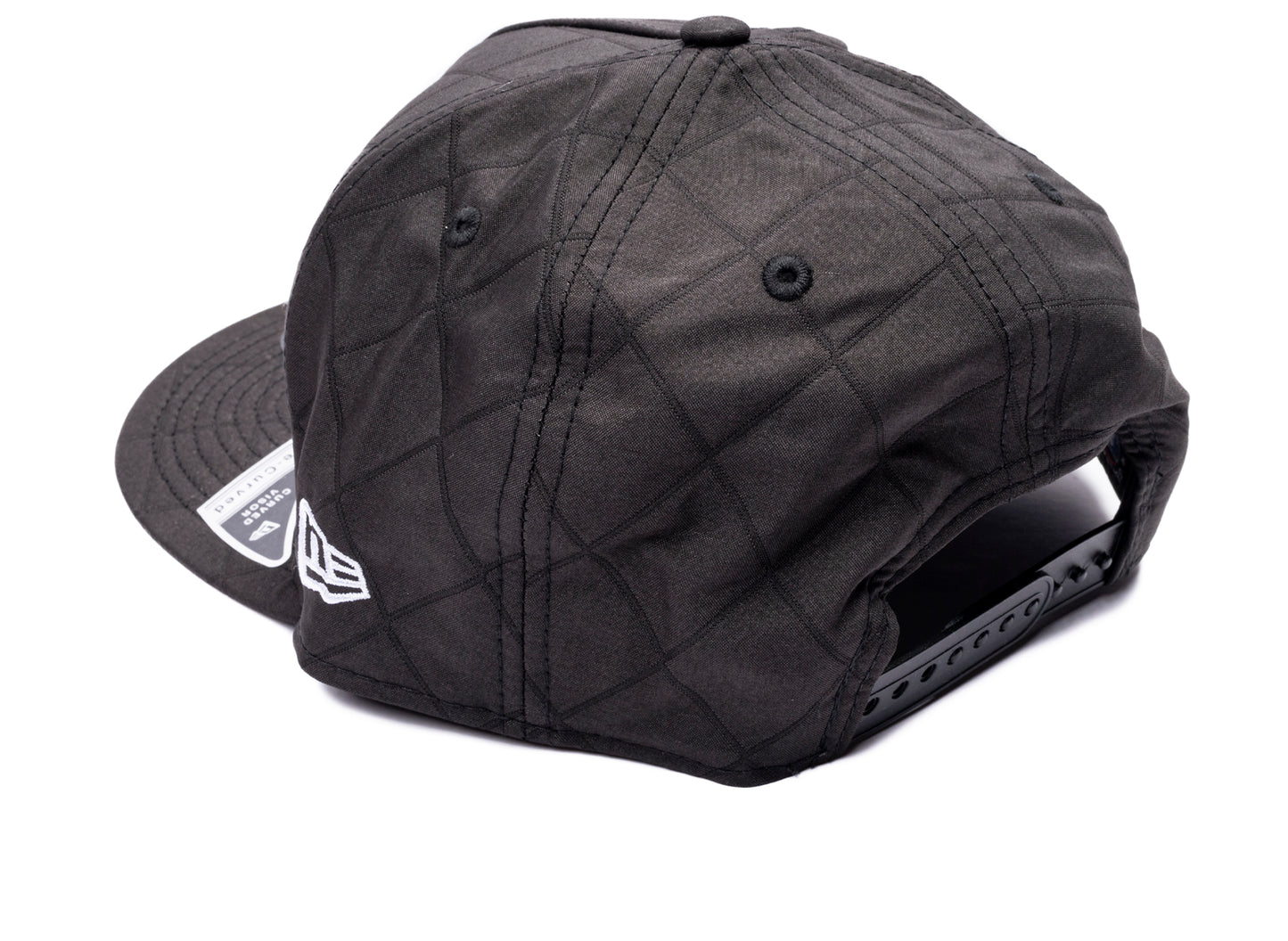 New Era Atlanta Braves 9Fifty A-Frame Snapback Hat in Black
