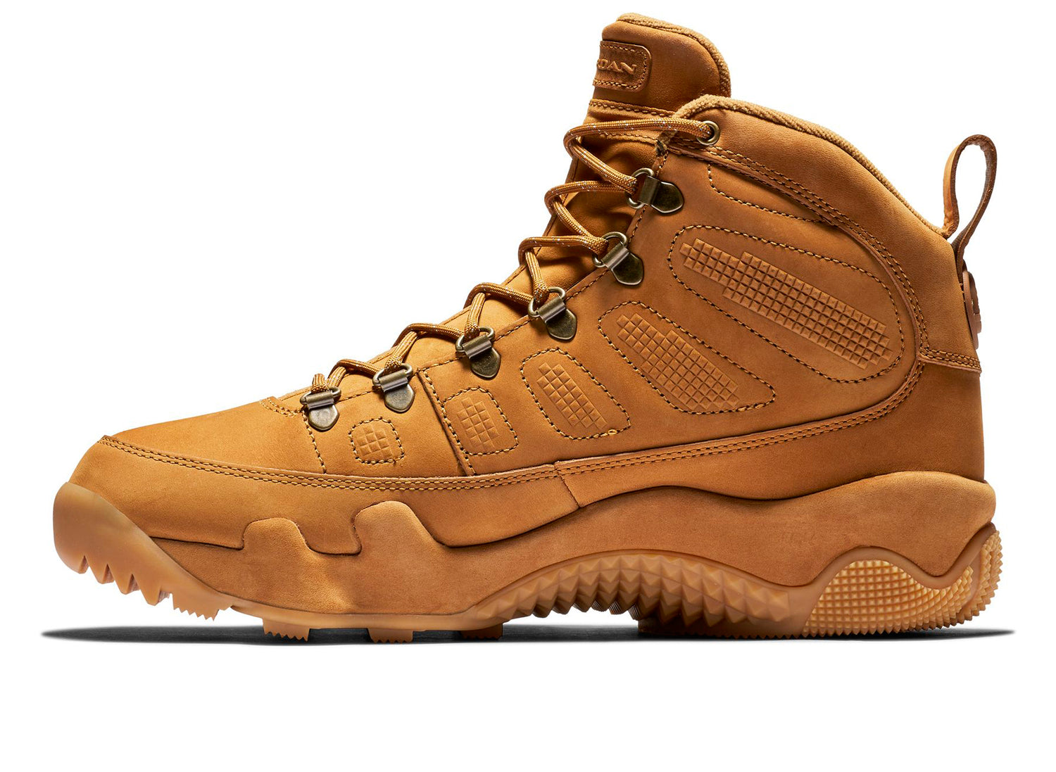 Air Jordan 9 Retro Boot NRG AR4491-700 in Wheat and Baroque Brown - product view 3
