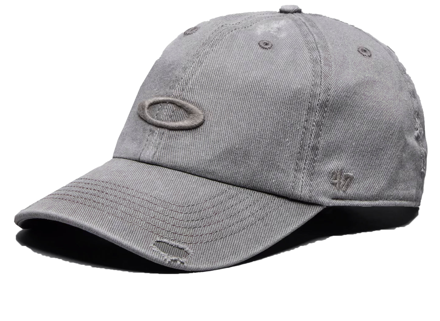 Oakley x '47 Reserve Distressed Cap in Granite Gray
