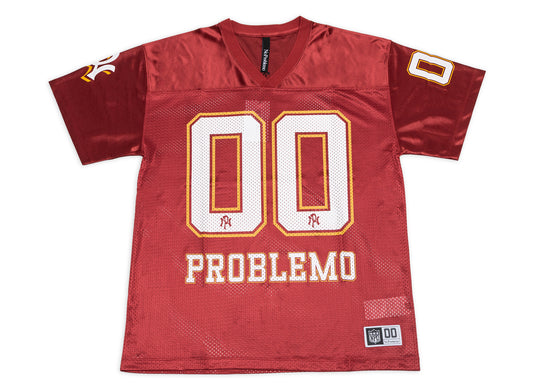 No Problemo NP00 Sports Poly SS Jersey in Red