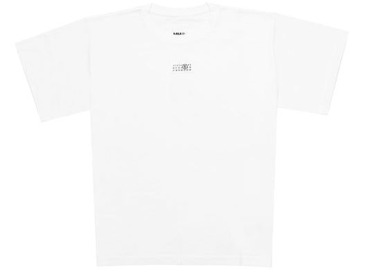Maison Margiela MM6 Patch Logo T-Shirt in White xld