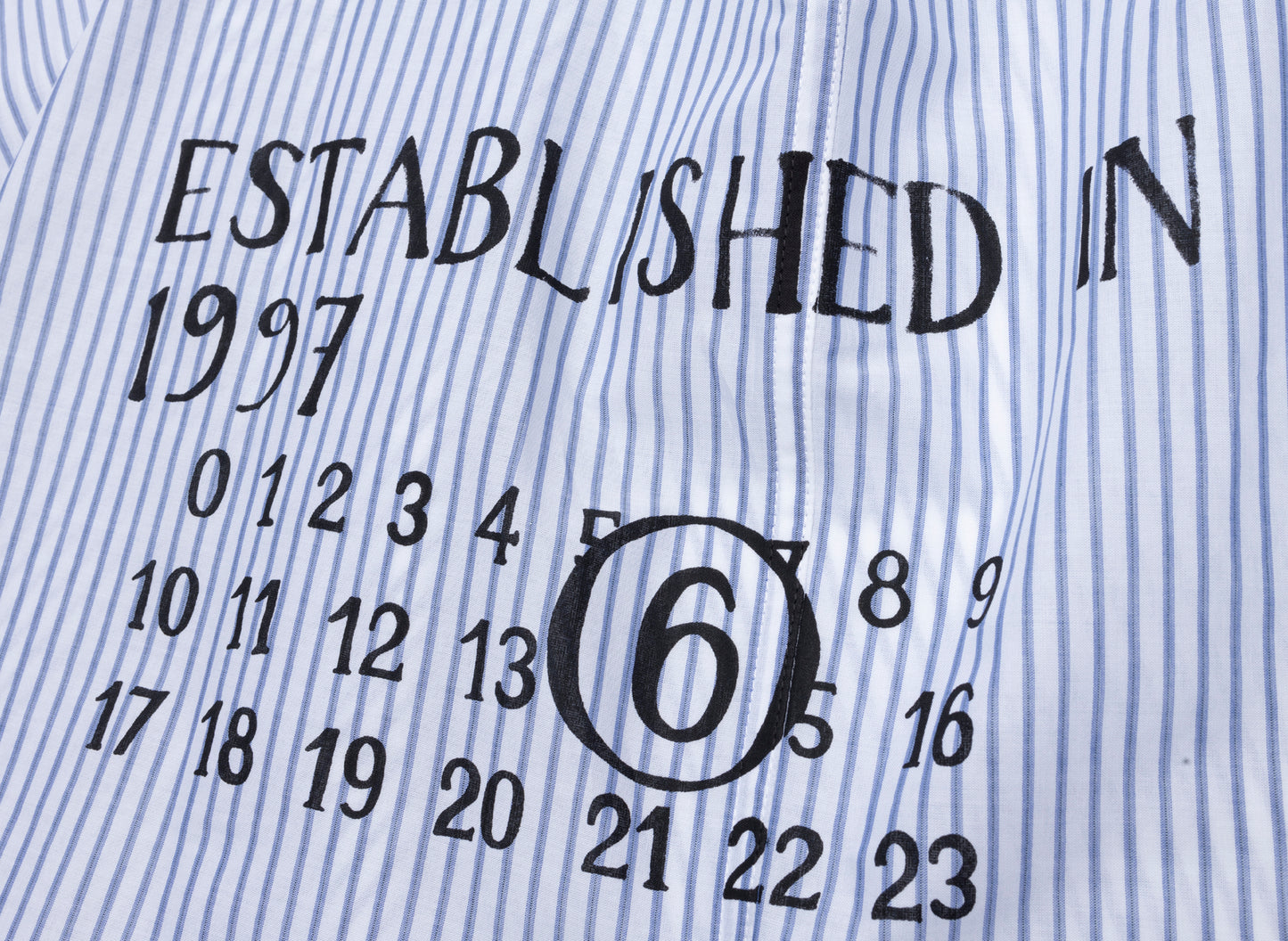 Maison Margiela MM6 Printed Button-Up Shirt