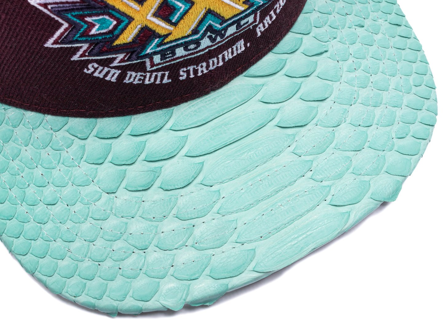 Just Don Super Bowl XXX Python (Teal Brim) Hat