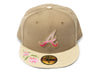 New Era Hand Stitched Floral Atlanta Braves Fitted Hat