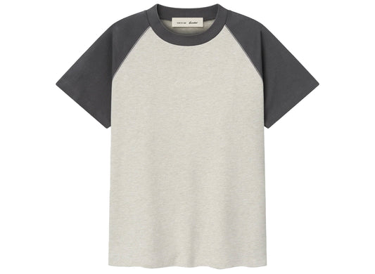 Women's Fear of God Essentials Signature Classic Baseball Tee 'Heather Stone / Dune'