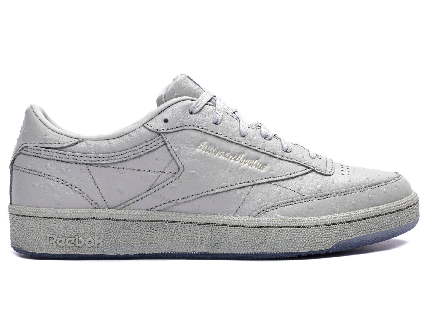 Reebok x Billionaire Boys Club Club C 85 in Grey / Grey