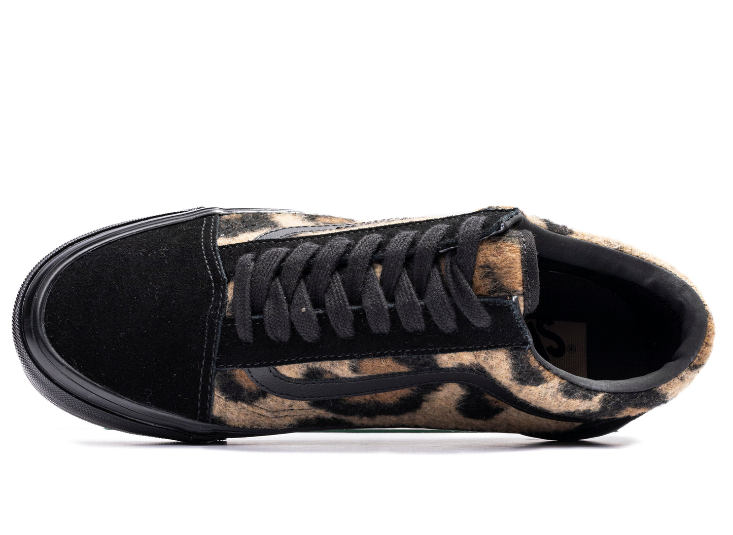 Vans LX Old Skool Leopard in Black / Brown