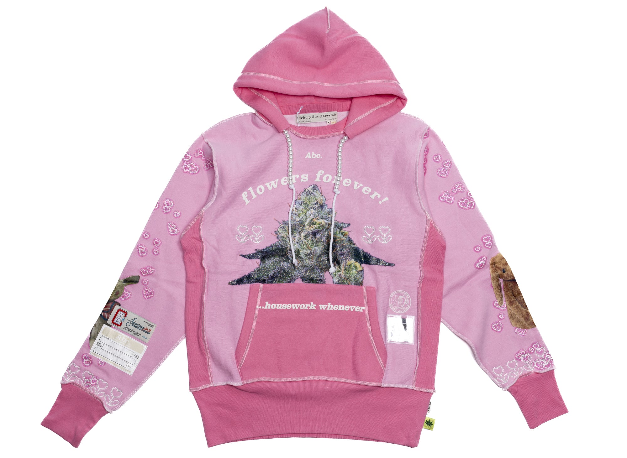 Advisory Board Crystals Abc. Flowers Forever Hoodie xld Oneness Boutique