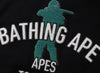 A Bathing Ape Bape Varsity Jacket in Black
