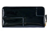 Comme des Garçon Reversed Hem Wallet in Black