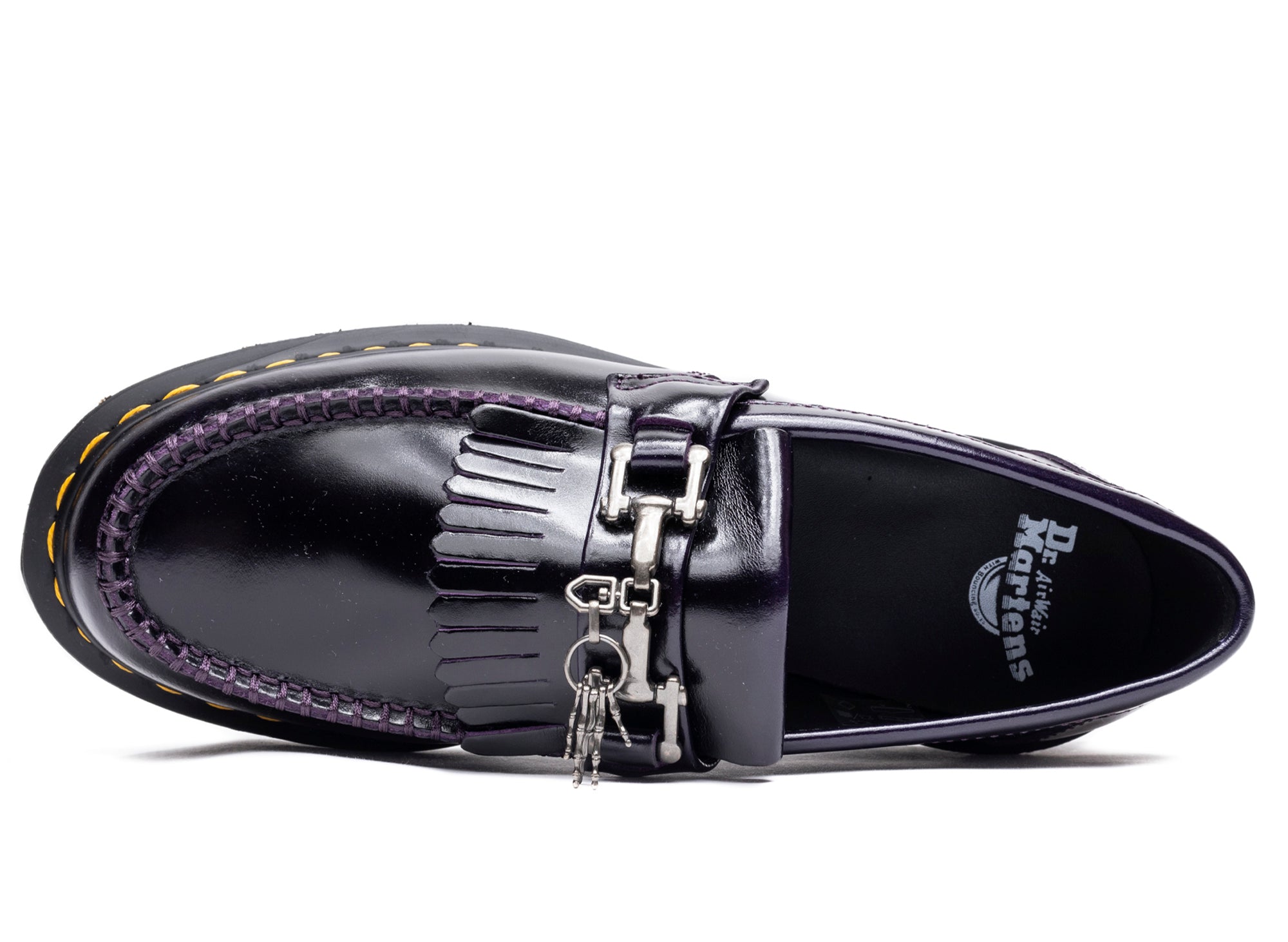 Dr. Martens Adrian Bone Snaffle in Dark Purple – Oneness