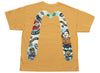Evisu Daicock Printed S/S Tee in Beige