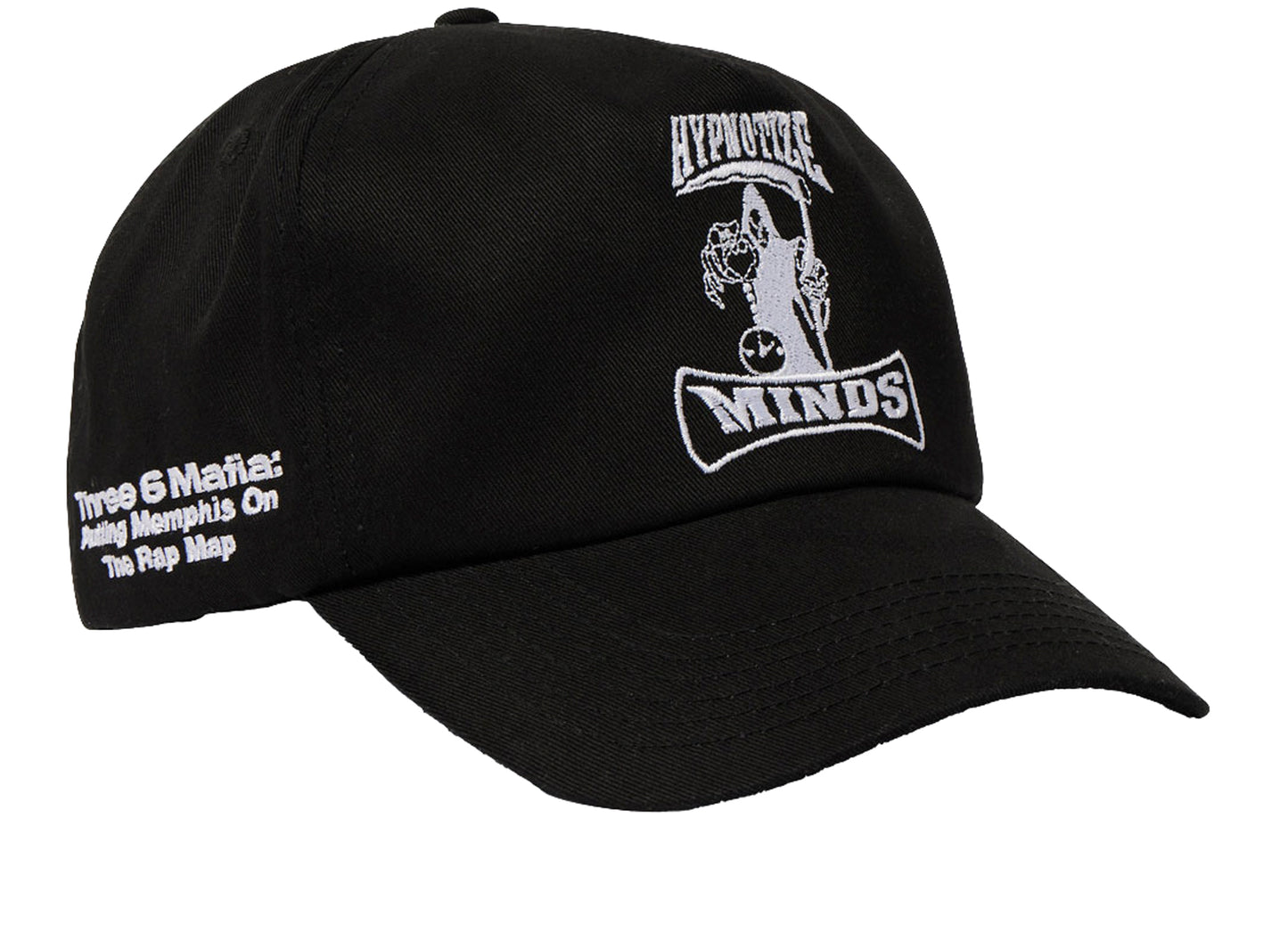 HUF x Three 6 Mafia Snapback in Black