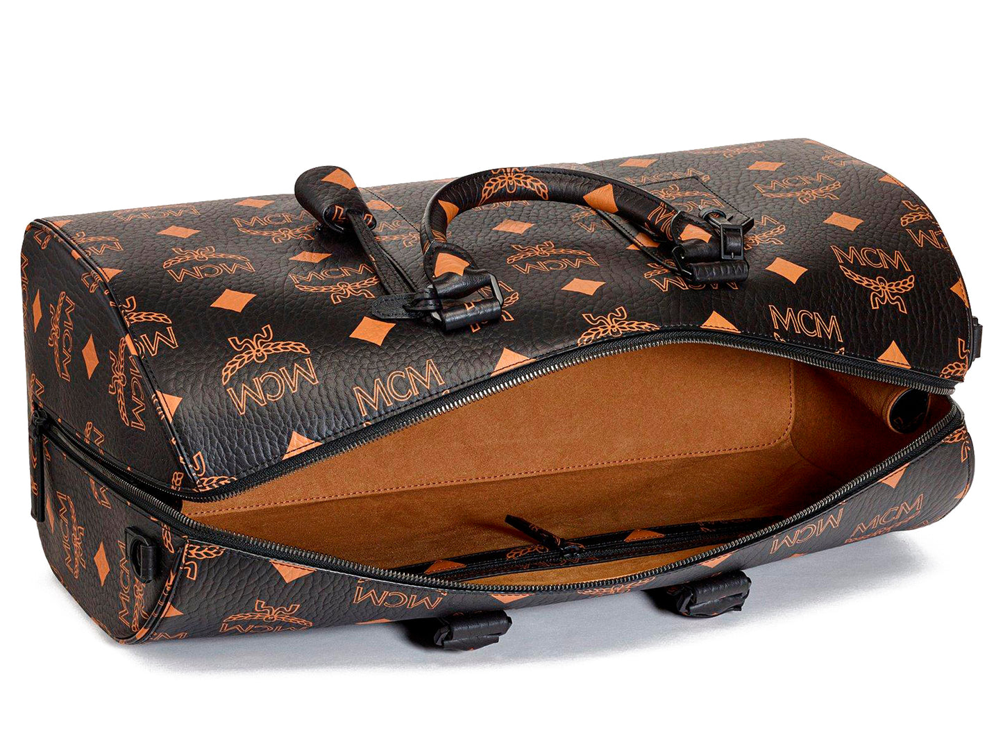 MCM Medium Ottomar Holdalls Bag in Black