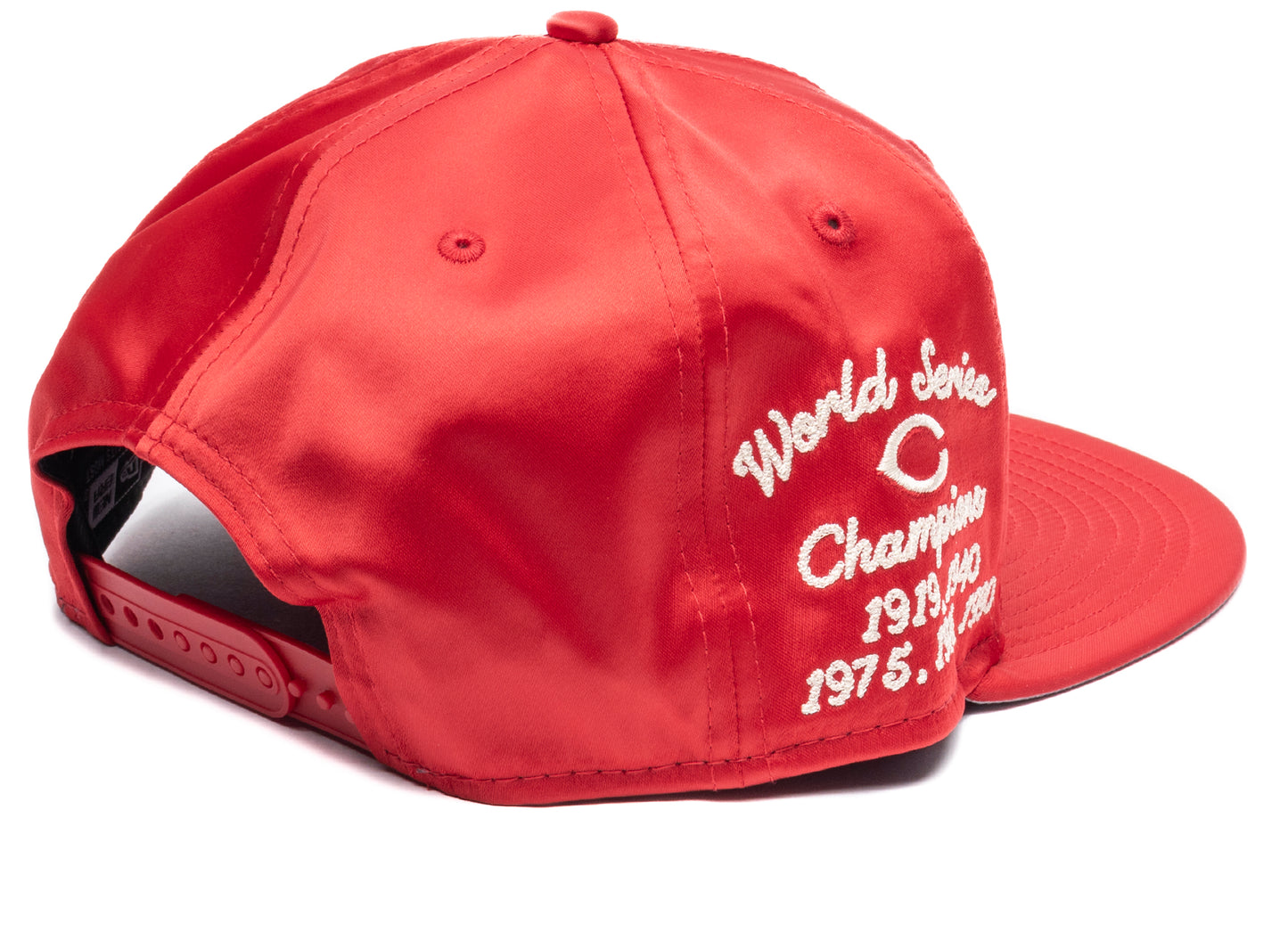 New Era Satin Script Cincinnati Reds Hat