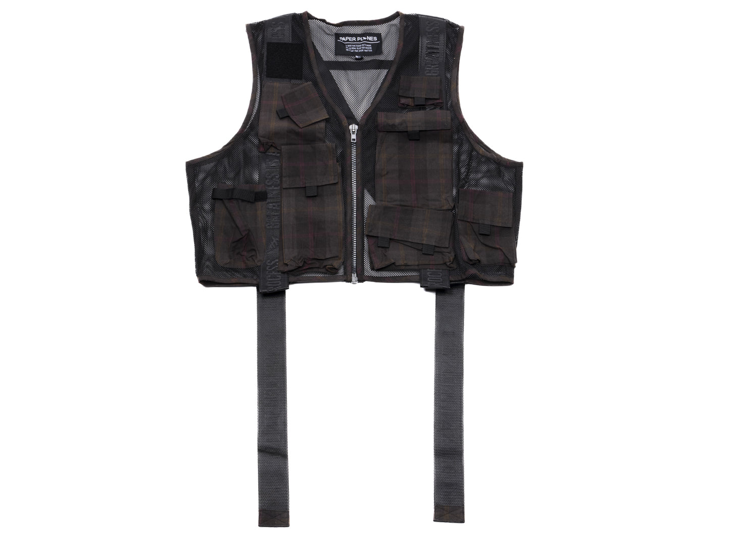 Paper Planes Mesh Tactical Vest
