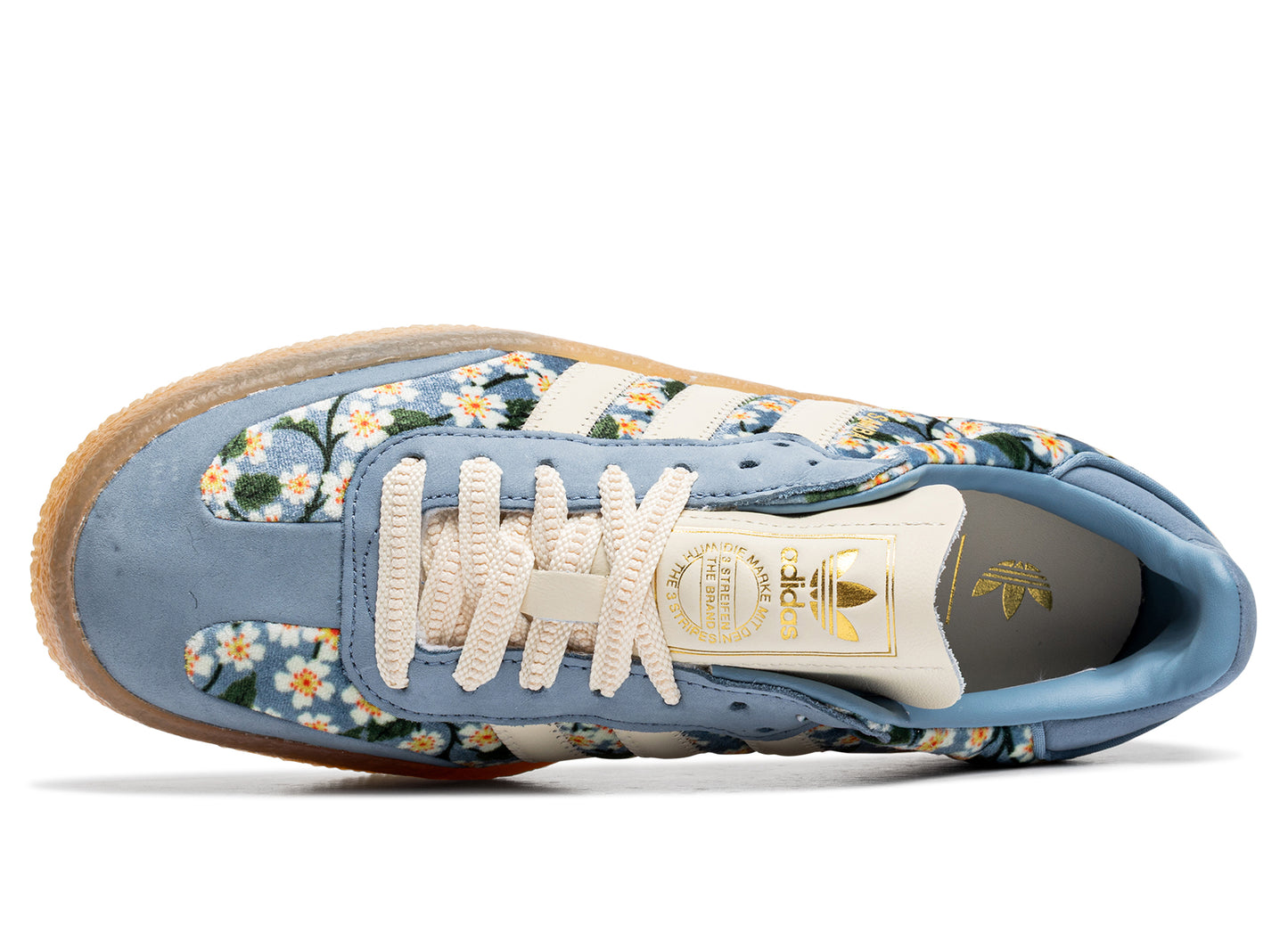 【新品】adidas Samba 水色　ORIBBON 付き キッズ 【ADIDAS】 アディダス 17-21 SAMBA OG C サンバ OG