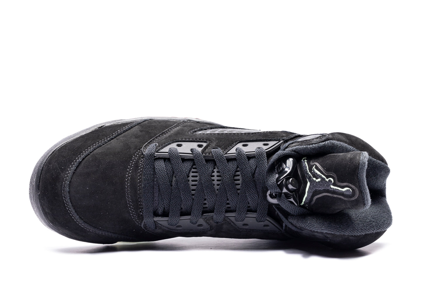 GS Air Jordan 5 Retro “Halloween” in Black / Picante Red