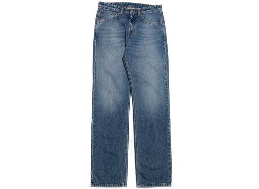 MM6 Maison Margiela Straight-Leg Denim Jeans in Blue