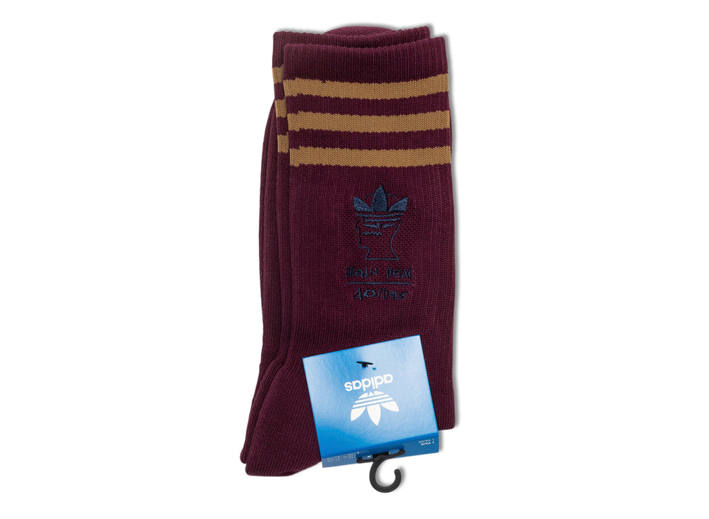 Adidas x Brain Dead Socks in Red