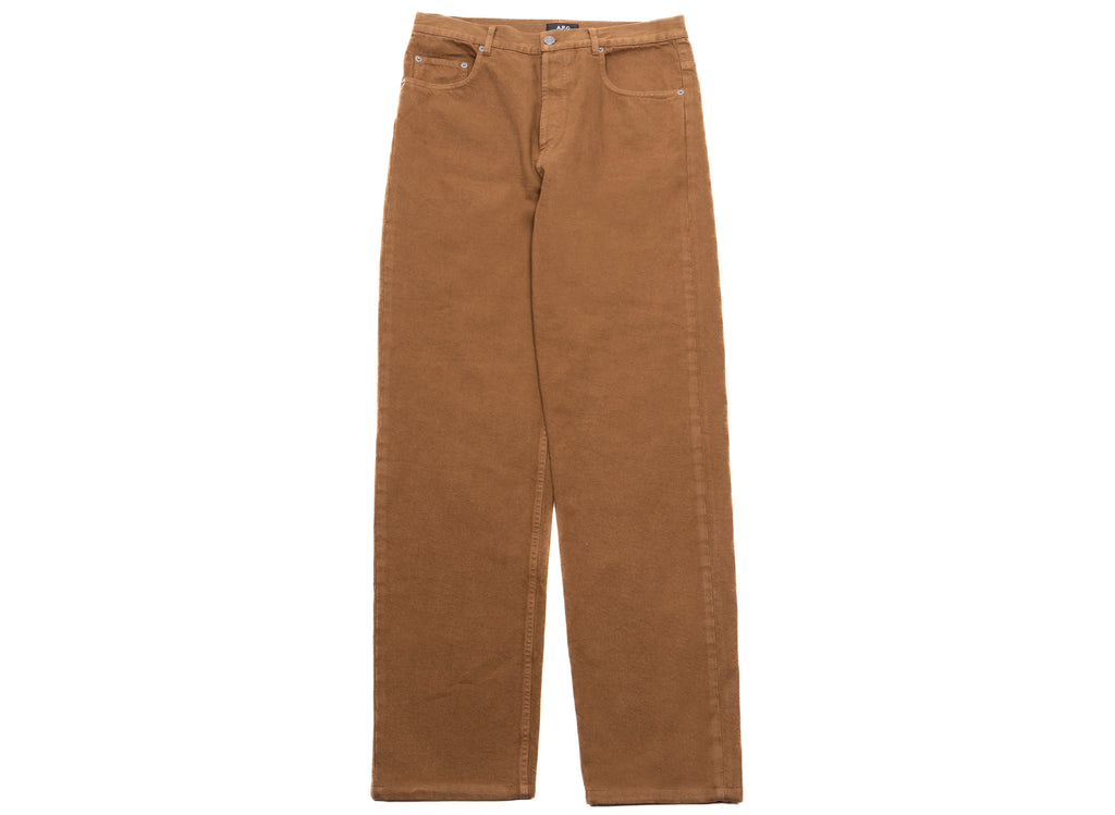 A.P.C. Fairfax Jeans in Brown