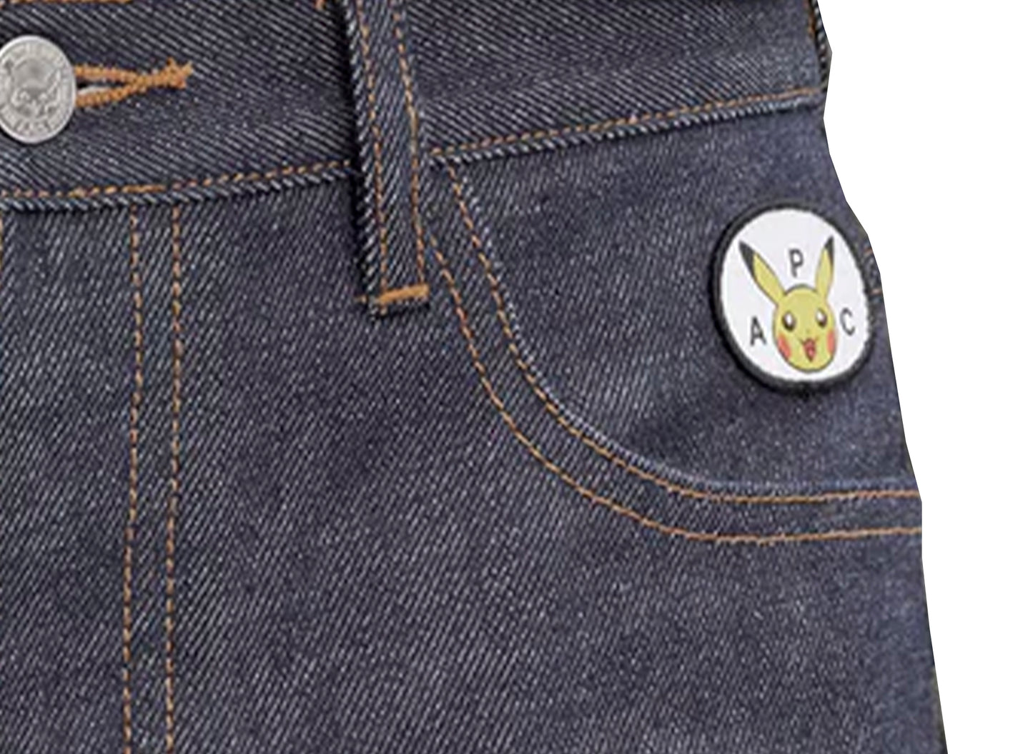 A.P.C. x Pokemon New Standard Jeans in Indigo
