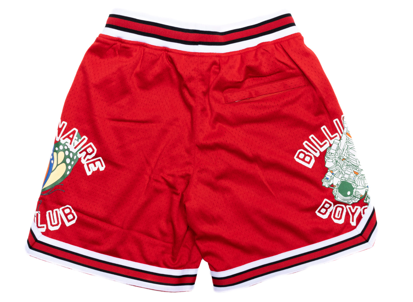 BBC Float Shorts in Red
