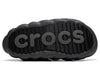 Crocs Overpuff Translucent Shorty in Black