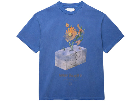 Honor the Gift Concrete 2.0 S/S Tee in Blue