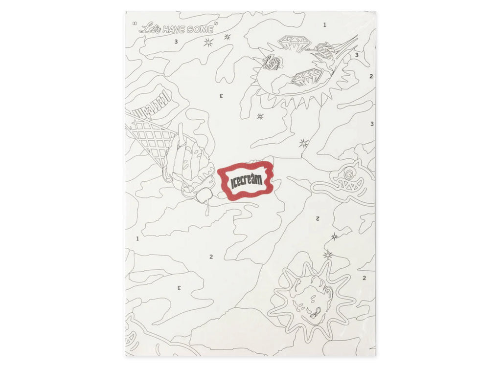 Ice Cream Coloring Book