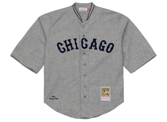 Mitchell & Ness Chicago Cubs 1926 Authentic Jersey in Grey, men's baseball jersey