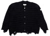 Maison Margiela MM6 Distressed Knit Cardigan