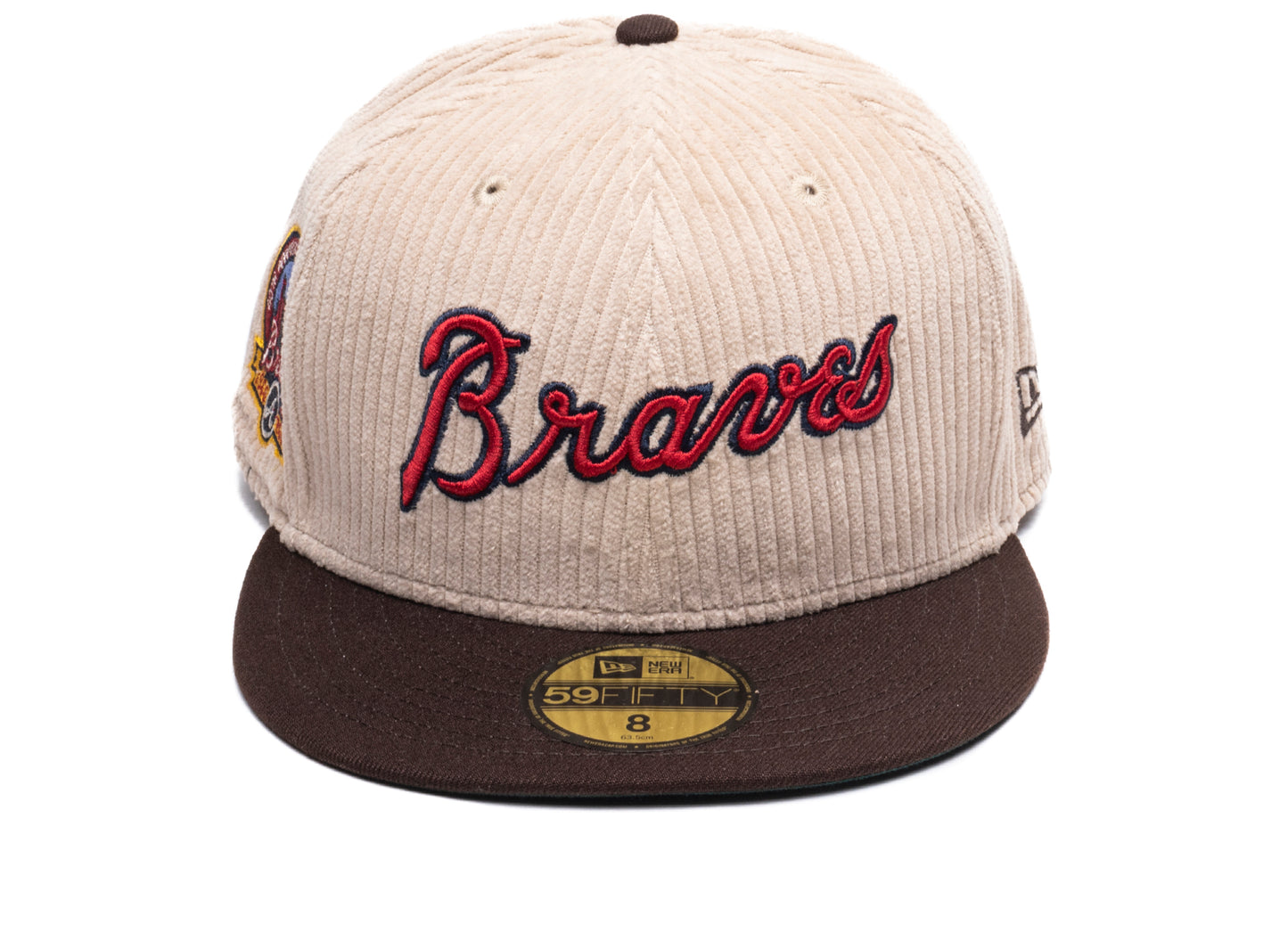 New Era Atlanta Braves Fall Corduroy Hat