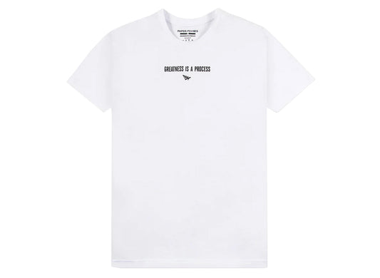 Paper Planes 'Greatness is a Process' Flowers Tee in White xld