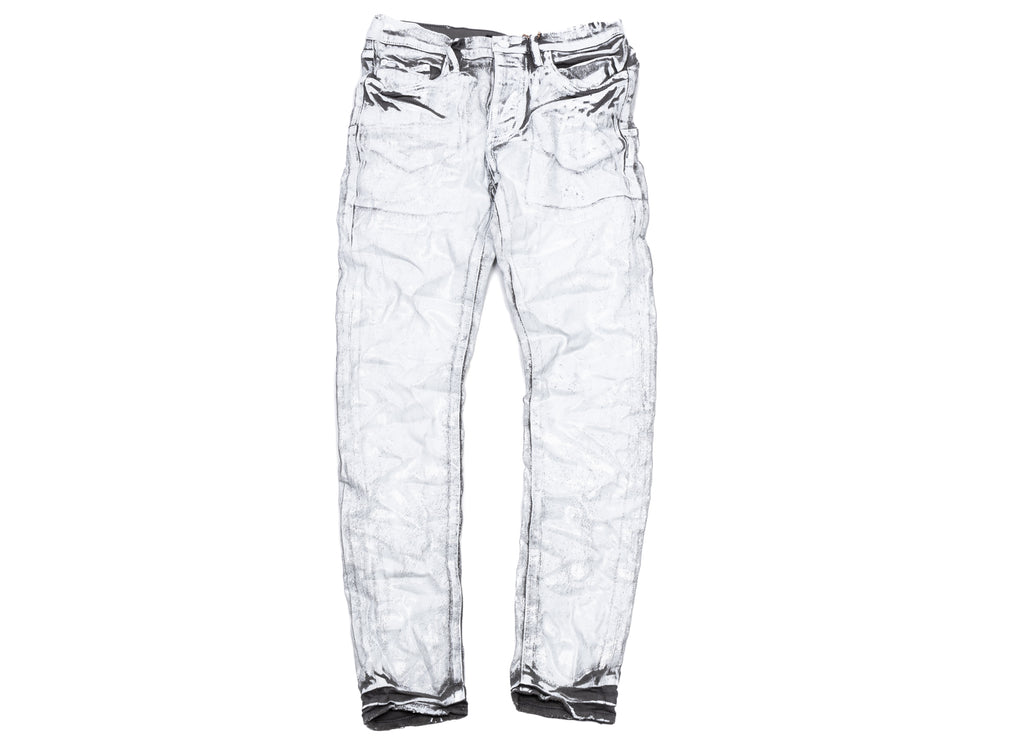 Purple Brand Overdye Foil Jeans