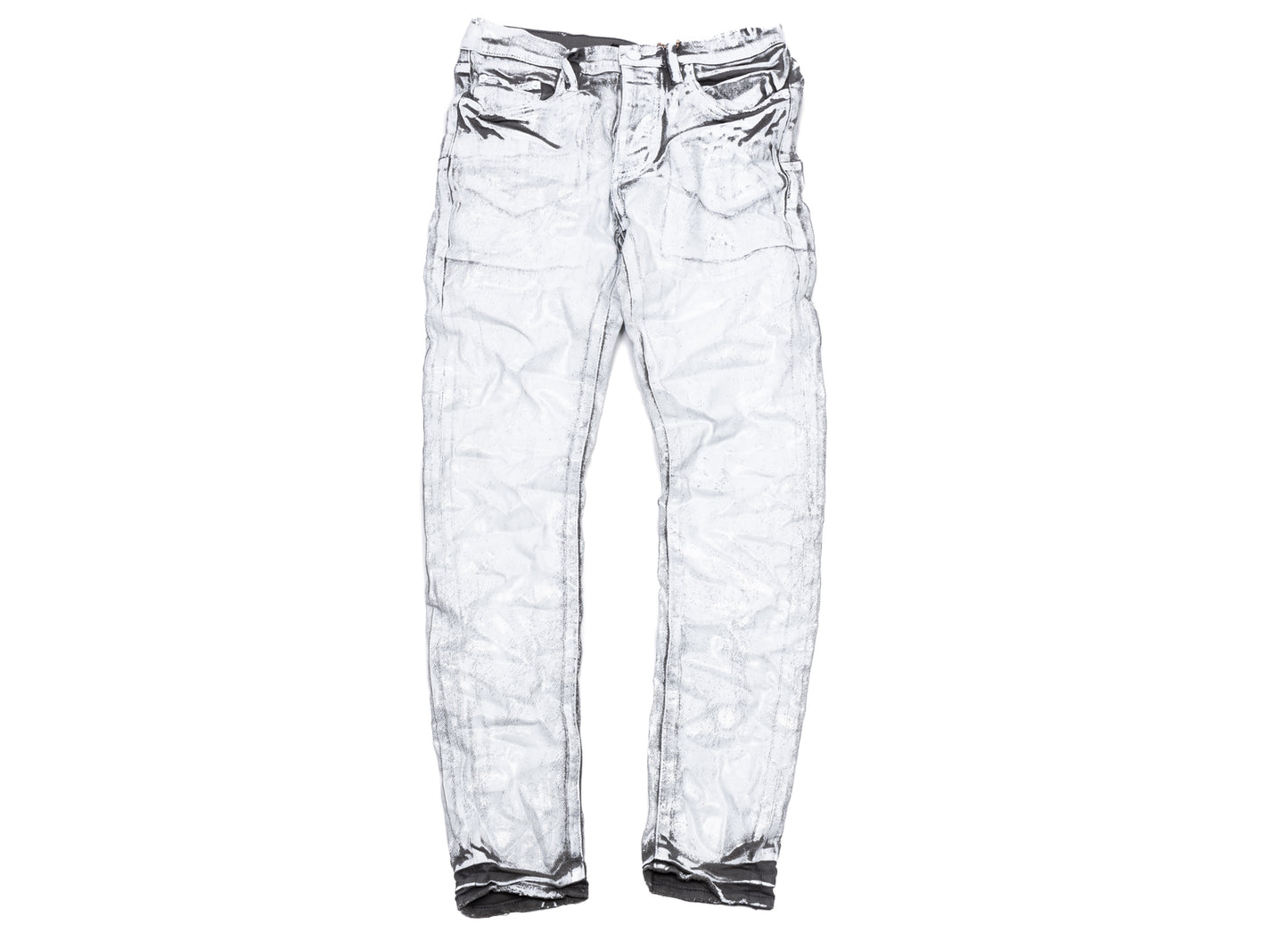 Purple Brand Overdye Foil Jeans