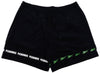 Reebok x Pleasures Shorts in Black 'Not Guilty'