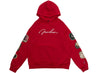 Women's Jordan Brooklyn Fleece Pullover Hoodie in Red