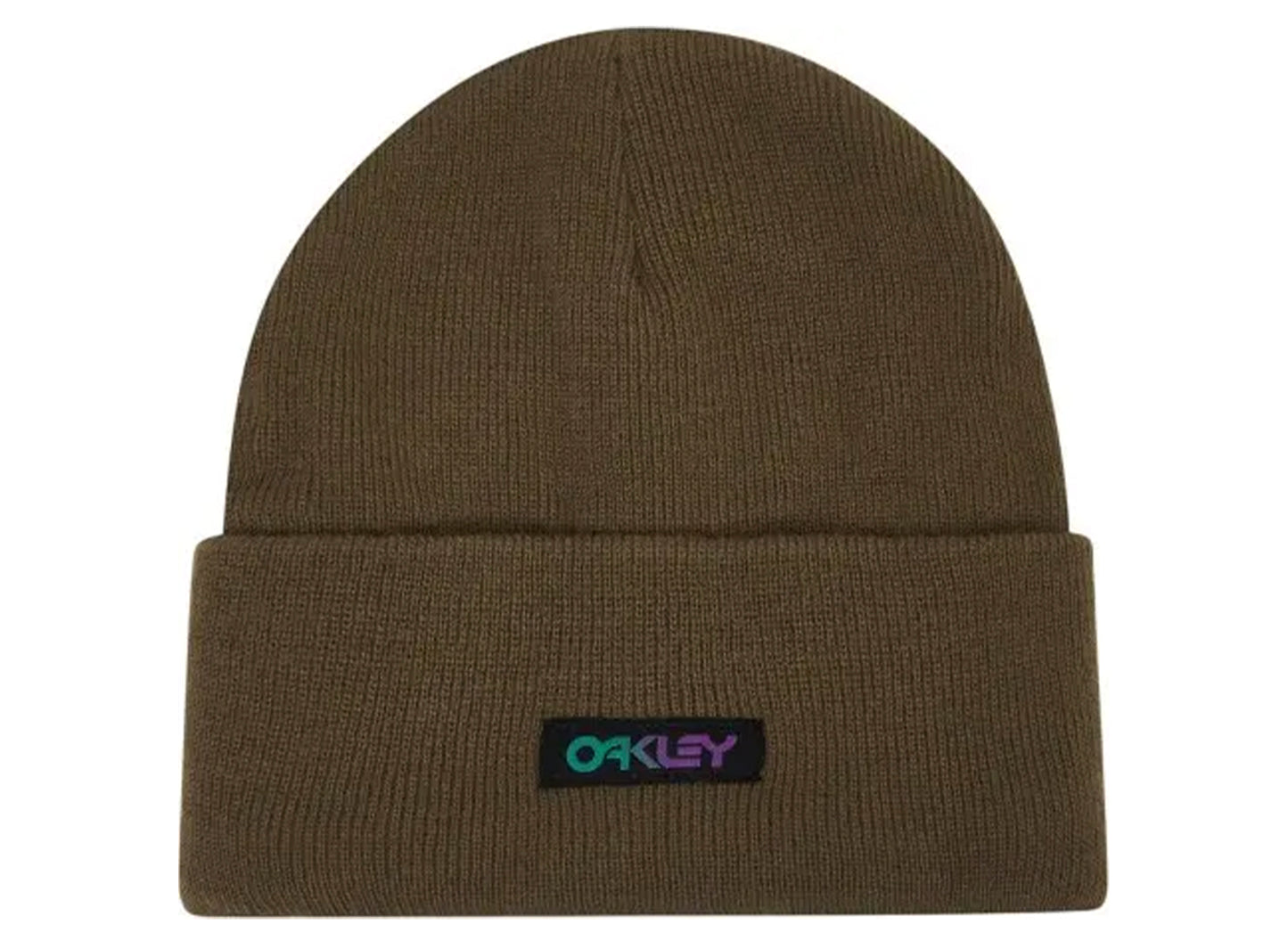 Oakley B1B Gradient Patch Beanie in Army Green